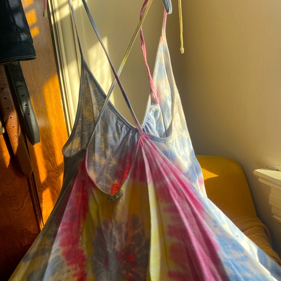 Y2K strappy tie dye festival dress - Picture 2 of 2